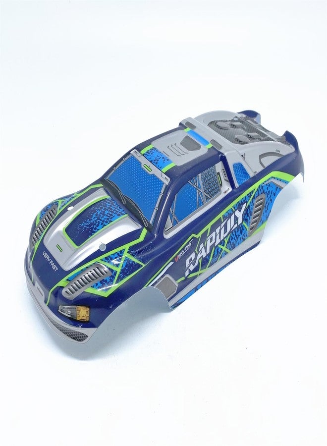 KingVal Replacement RC Car Shell Cover RC Spare Parts Compatible with JJRC Q117-A RC Car (Blue) - Image 1